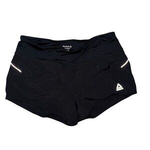 Reebok Womens Running Shorts S Black